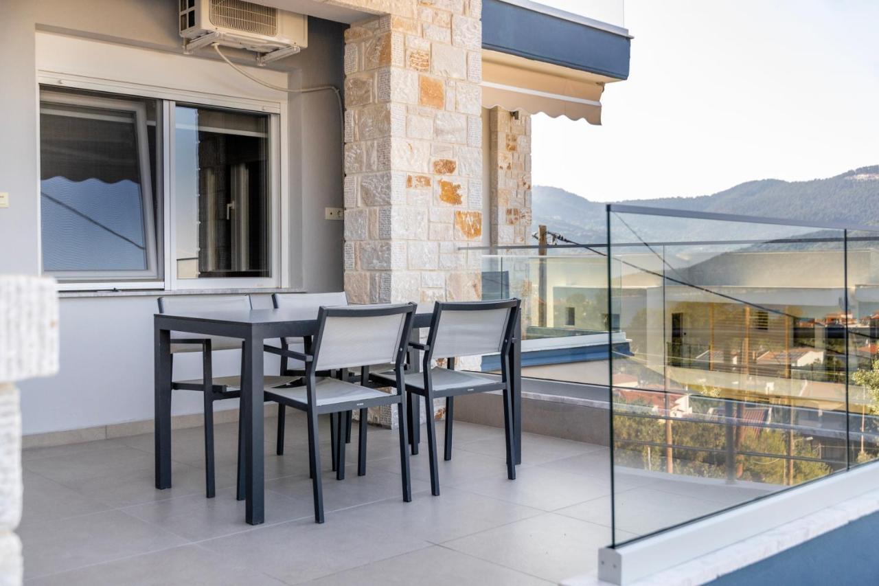 Onites Elegant Suites สกาลา โปเตมิอัส ภายนอก รูปภาพ